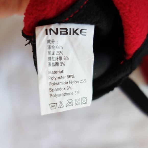 INBIKE Men's Touch Screen Velcro Reflective Biking Gloves EUC - Picture 6 of 6